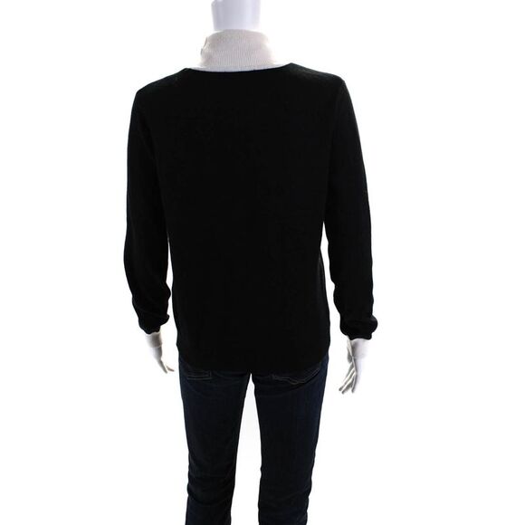 Paper Parachute Womens Colorblock Print Turtleneck Sweater Top Multicolor Size M - Picture 3 of 6